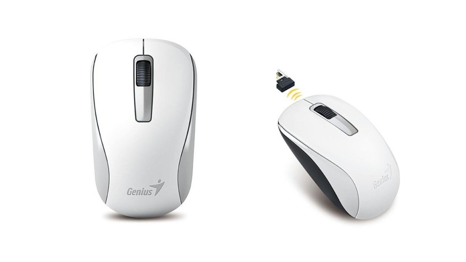 Genius NX-7005 უსადენო მაუსი თეთრი