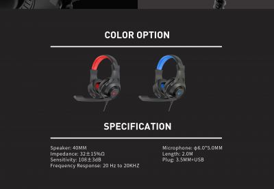 HAVIT E-SPORTS H2031d Gaming Headphones