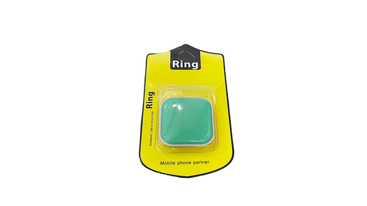 UNIPHA mobile ring Holder მობილურის ბეჭედი ღია მწვანე 