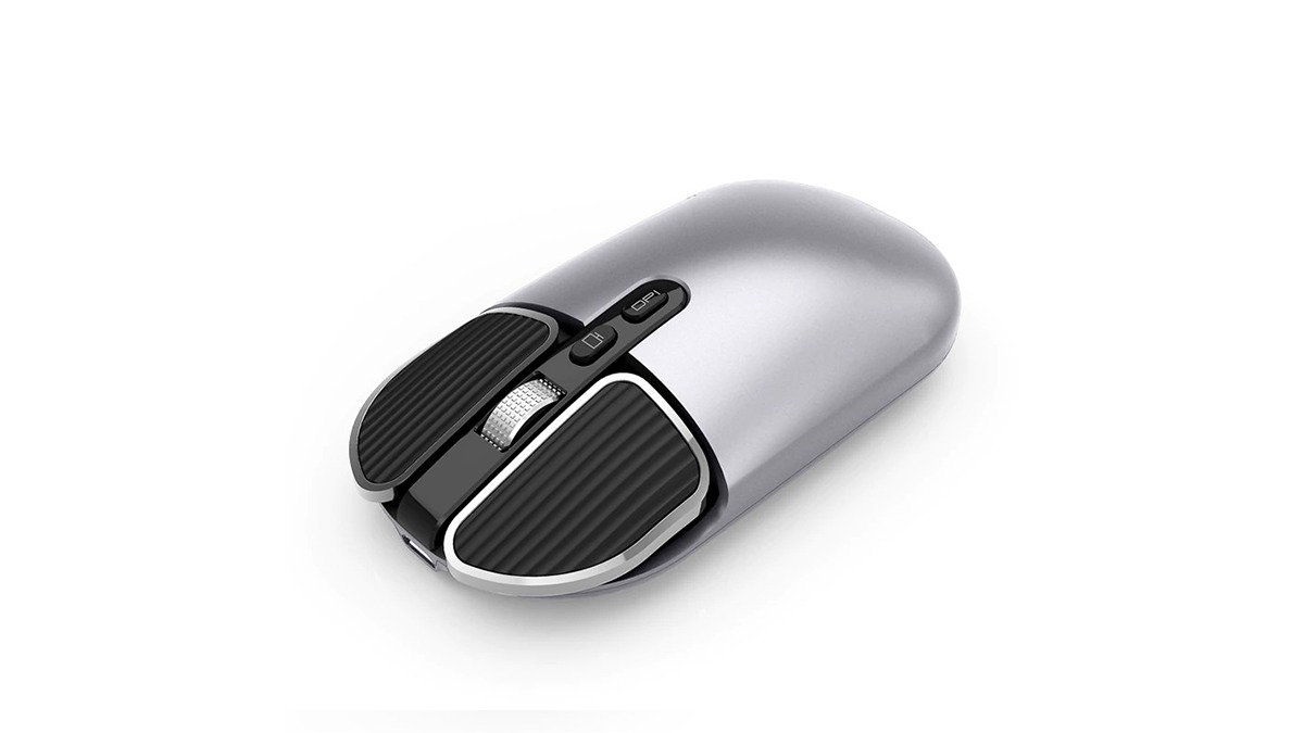 Mouse M203 Bluetooth+Rechargeable+Silent Silver