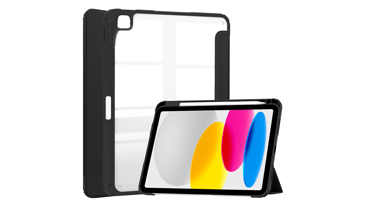 Smart Folio ქეისი 7-8-9Generation iPad (10.2-Inch) (10.5-Inch) შავი