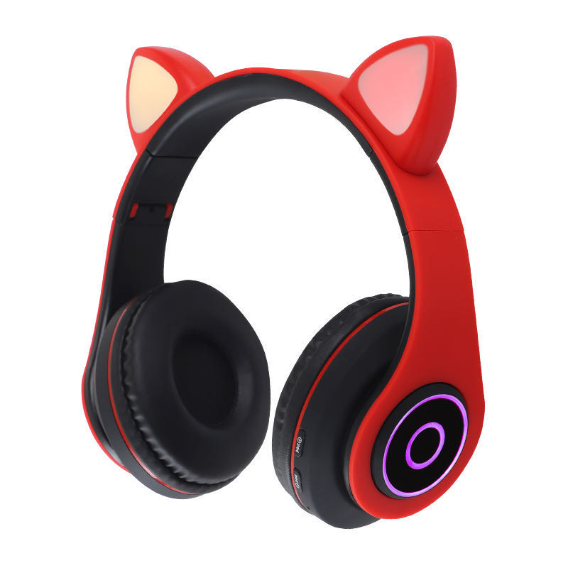 CAT EAR უსადენო ყურსასმენი (ფერადი ნატებით)