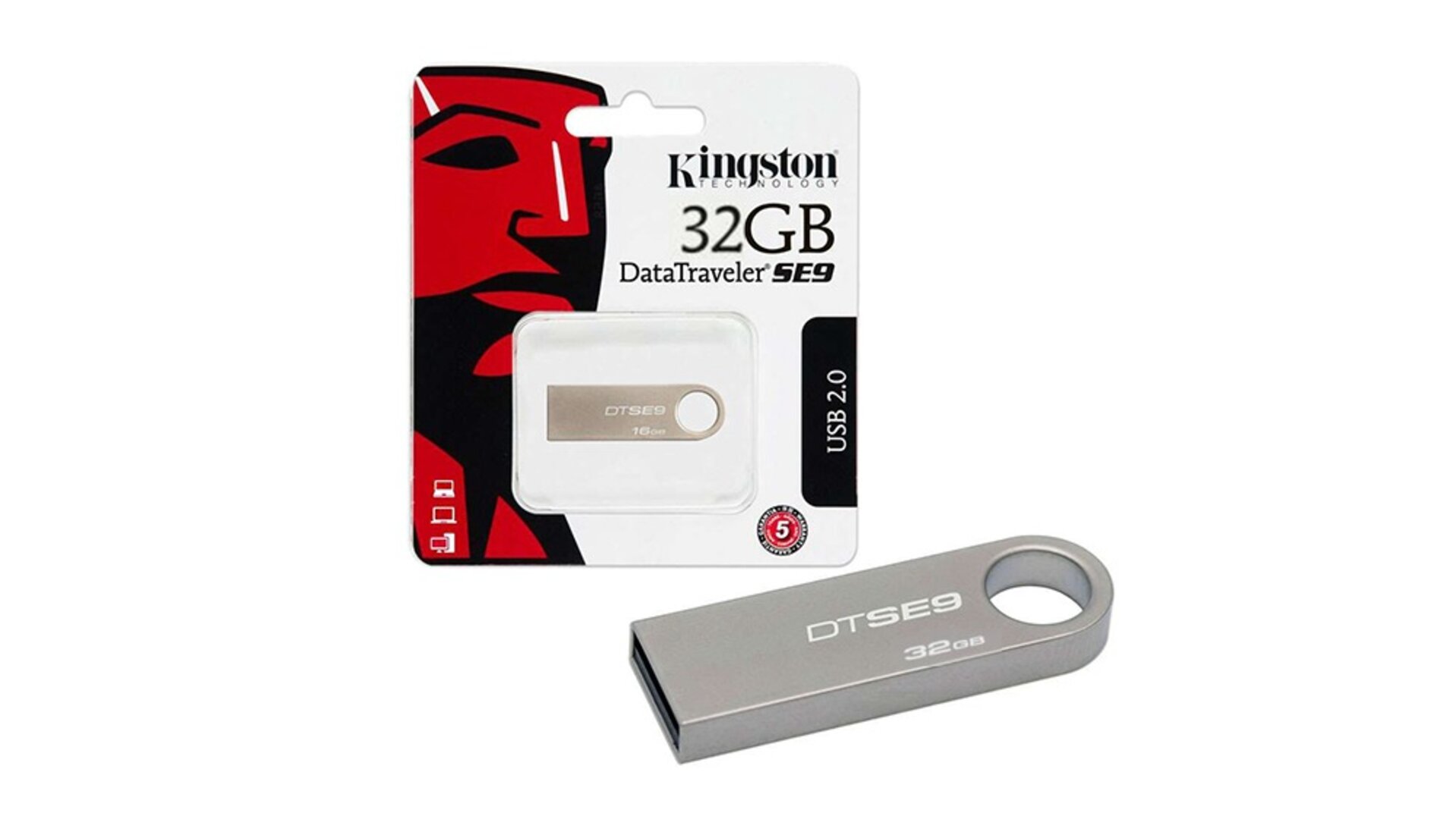 Kingston USB 32GB SE9 ფლეშ მეხსიერება