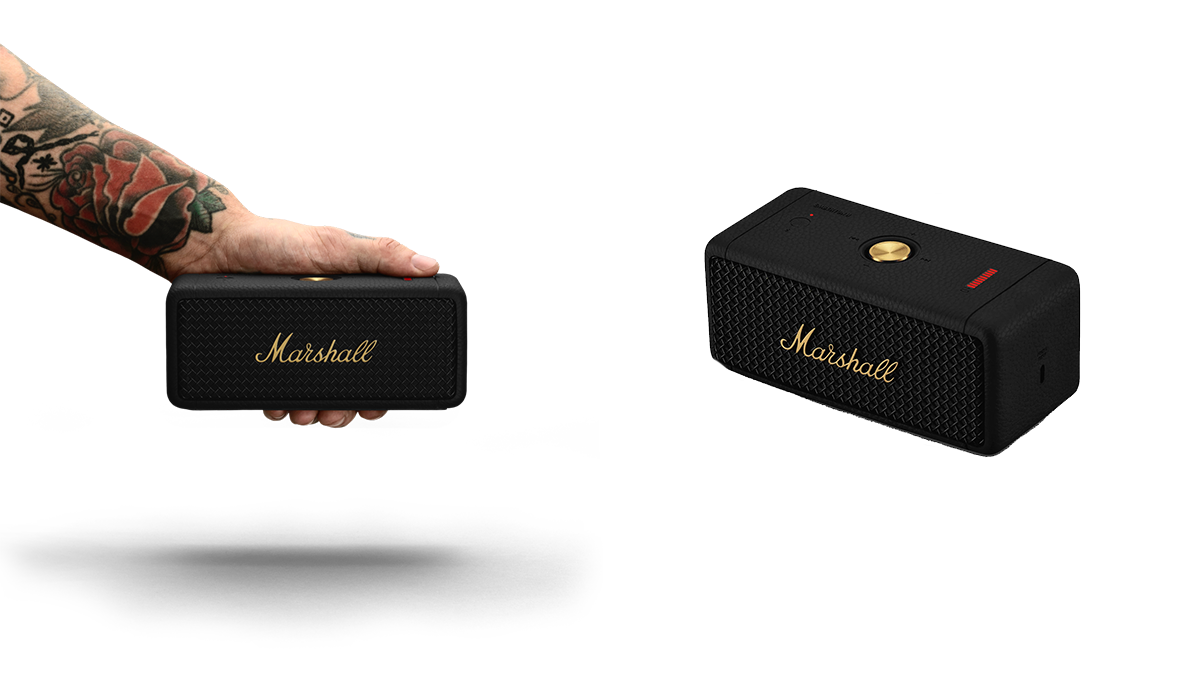 Marshall Emberton Mini ბლუთუზ დინამიკი შავი (რეპლიკა)