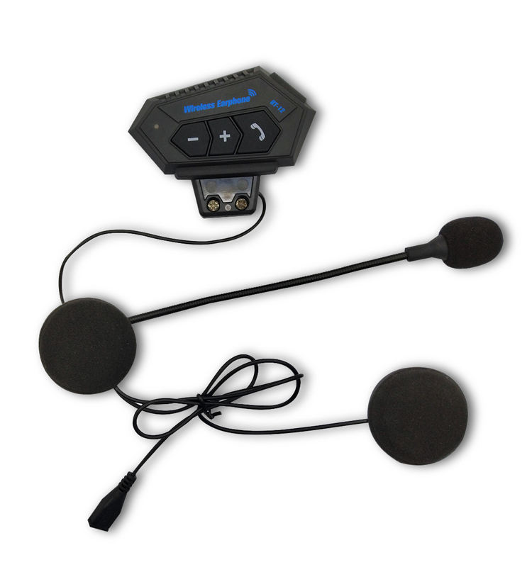 BT12 Motorcycle BT Headset მოტოციკლის ყურსასმენი & მიკროფონი